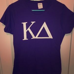 Purple Kappa Delta t-shirt